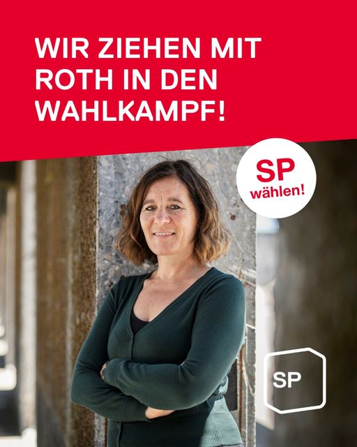 Wahlkampf Flyer Franziska Roth